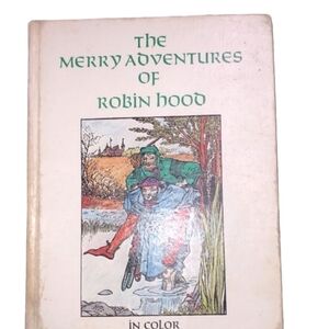 The Merry Adventures of Robinhood vintage book